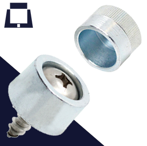 Security Nut Case Hardened Steel CR-3 Zinc