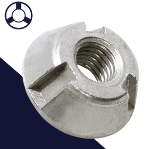 M6-M12 T-Groove Nut,Stainless Steel,Security Applications