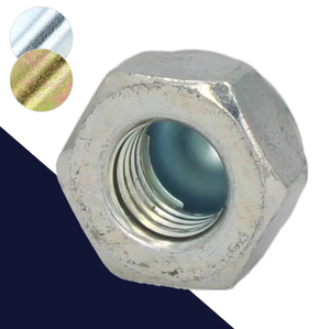 Acorn Fuji Lock Nut - Steel Zinc