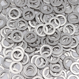 Flat Washer Small O.D. Bulk,A4 Stainless 140HV,DIN 433