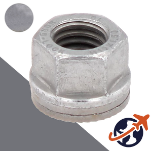 Nord-Lock Combi Nut,Dual-Lock Washer Class 10,Zinc Nickel Finish, Series NLCN