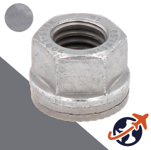Nord-Lock Combi Nut,Dual-Lock Washer Class 10,Zinc Nickel Finish, Series NLCN