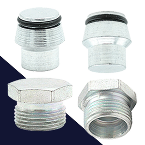 Metric Compression Plug,Female + Male,24 Degree Sealing Surface