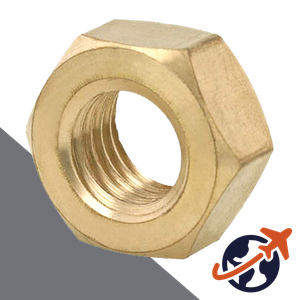 Hex Nut Coarse Thread,DIN 934,Brass