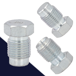 M10X1.0 Brake Plug,Double + Bubble Flare,High Pressure Suitable