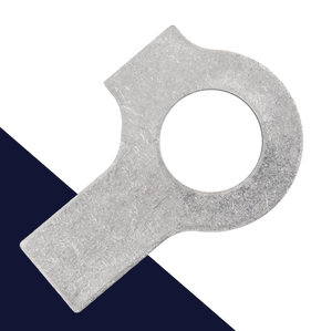 Washer + Double Tab,Stainless Steel,DIN 463