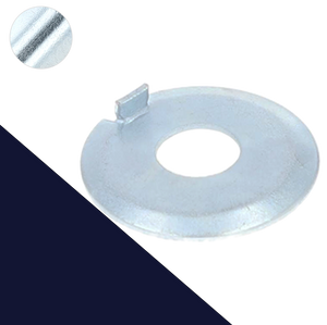 Conical External Tab Washer,Zinc Plated Steel,DIN 432