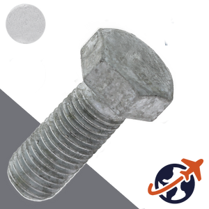 M20X2.5 ISO 4014/4017 Hex Bolt 27mm WAF - Steel 10.9 HDG Tol 6h