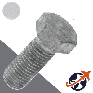 M20X2.5 ISO Hex Bolt,Steel 10.9 Hot Dip Galvanized,ISO 4014/4017 - 27mm WAF
