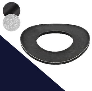 M8X17 Oversized Wave Washer,Outer Diameter: 17mm,Steel, Special