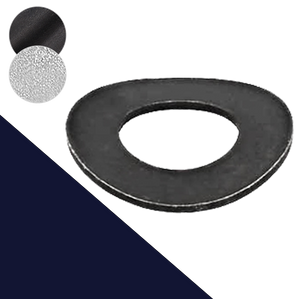 M8X17 Oversized Wave Washer,Outer Diameter: 17mm,Steel, Special