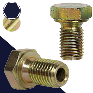 M12X1.5 Hex Hollow - Drain Plug Yellow
