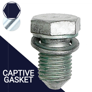 M14X1.5 Hex + Washer - Drain Plug Audi
