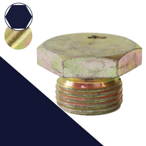 M19 Wide Hex - Drain Plug Yellow
