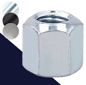 Tall Fixture Hex Nut,Steel Class 10,DIN 6330