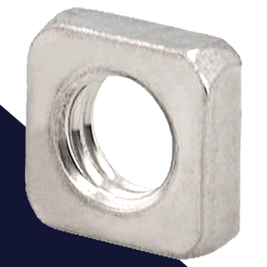 Square Nut Thin Style,Stainless Steel A2,DIN 562