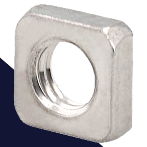 Square Nut Thin Style,Stainless Steel A2,DIN 562