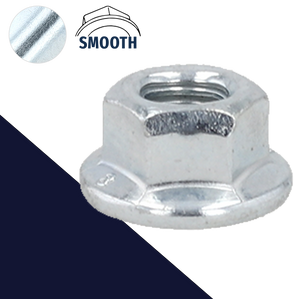 Top Lock Flange Nut DIN 6927,Steel Class 8,Coarse Thread