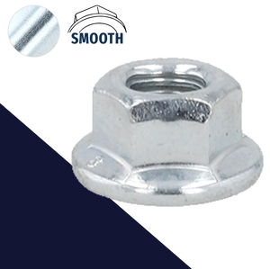 Top Lock Flange Nut DIN 6927,Steel Class 8,Coarse Thread