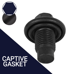 M14X1.5 Flanged Hex Plug,Dog Point with O-Ring,Part# DP14X1.5-115