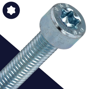 M5X0.8 Torx Socket Head - Steel 8.8 Zinc ISO 14579