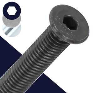 M6X1.0 Ultra Low Socket Head - Steel 10.9 Black