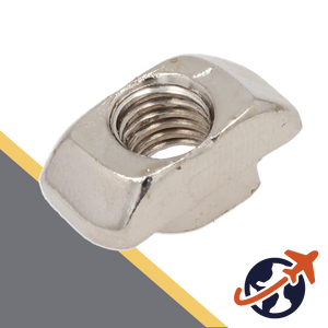 M8 Hammer Nut,10mm Groove,Stainless Steel A4