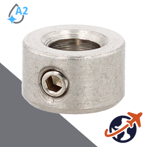 Adjusting Ring with Set Screw - A2 Stainless DIN 705-A