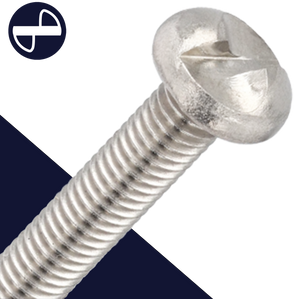 M6 One-Way Pan Head,Stainless Steel A2,Permanent Security Screw