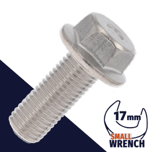 M12X1.25 Ex Fine JIS Flange,Stainless Steel,JIS B-1189 / 17mm Wrench