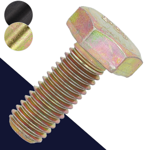 M24X3.0 Hex Bolt,Steel Class 10.9 Hard,DIN 931+933 / Wrench 36mm