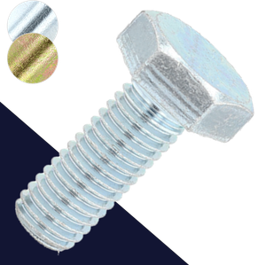 M6X1.0 Hex Bolt,Steel Class 8.8,DIN 931+933 / Wrench 10mm