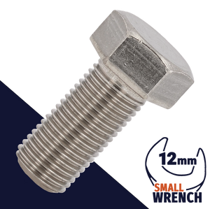 M8X1.25 JIS Hex Bolt,Stainless Steel,JIS B1180 / Wrench 12mm