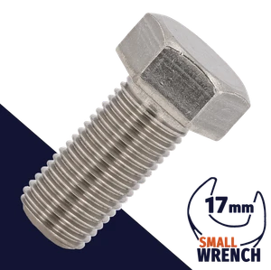 M12X1.25 Ex Fine Hex Bolt,Stainless Steel,JIS B-1180 / Wrench 17mm