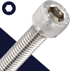 M2.5 Socket Head Bolt,Stainless Steel A2,DIN 912