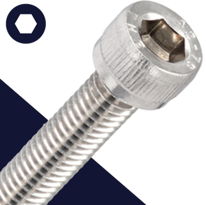 M2.5 Socket Head Bolt,Stainless Steel A2,DIN 912