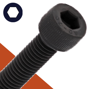 M3 Socket Head Bolt,Stainless + Black Oxide,DIN 912