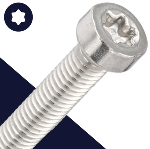 M4 Low Torx Socket,Stainless Steel A2,ISO 14580
