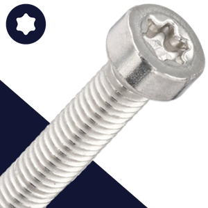 M5 Low Torx Socket,Stainless Steel A2,ISO 14580