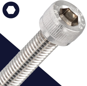 M6 Socket Head Bolt,Stainless Steel A2,DIN 912