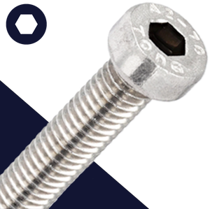 M6 Socket Head Low,Stainless Steel A2,DIN 7984