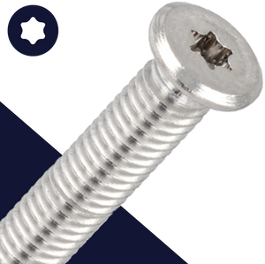 M6 Ultra Low Torx,Stainless Steel A2,Reduced Head Profile