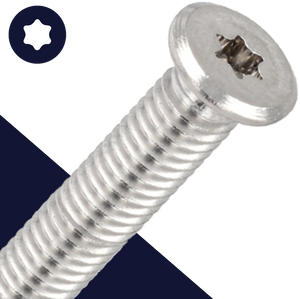 M8 Ultra Low Torx,Stainless Steel A2,Reduced Head Profile