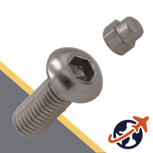 M10 Socket Head Bolts,with Security Plug,Stainless Steel