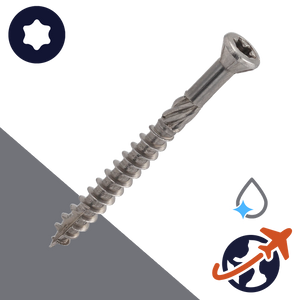 M4.5 Torx Oval Head,Milling Ribs + Cutting Tip,C1 Stainless Steel