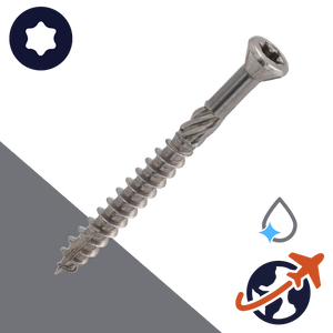 M4.5 Torx Oval Head,Milling Ribs + Cutting Tip,C1 Stainless Steel