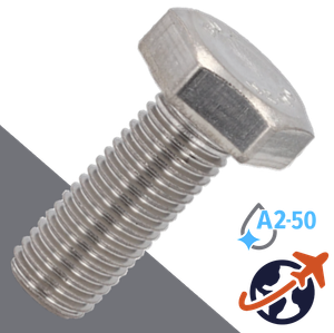 M39X4.0 Hex Bolt,A2-50 Stainless,DIN 931 / 933