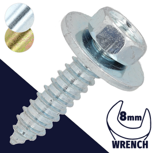 M5.6 Loose Washer Tapping,Steel Zinc Plated,SEMS Sheet Metal Screw