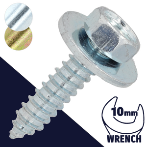 M6.3 Loose Washer Tapping,Steel Zinc Plated,SEMS Sheet Metal Screw
