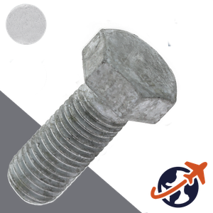 M16X2.0 ISO Hex Bolt,Steel 10.9 Hot Dip Galvanized,ISO 4014/4017 - 24mm WAF